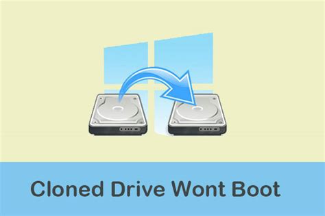 cloned drive but wont boot|make drive bootable after clone.